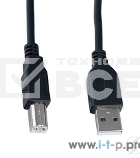 Кабель PERFEO Кабель USB2.0 A вилка - В вилка, 3 м. (U4103)