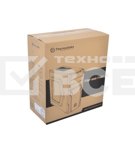 Компьютерный корпус Thermaltake Versa H21 черный без БП ATX 2x120mm 1xUSB2.0 1xUSB3.0 audio bott PSU
