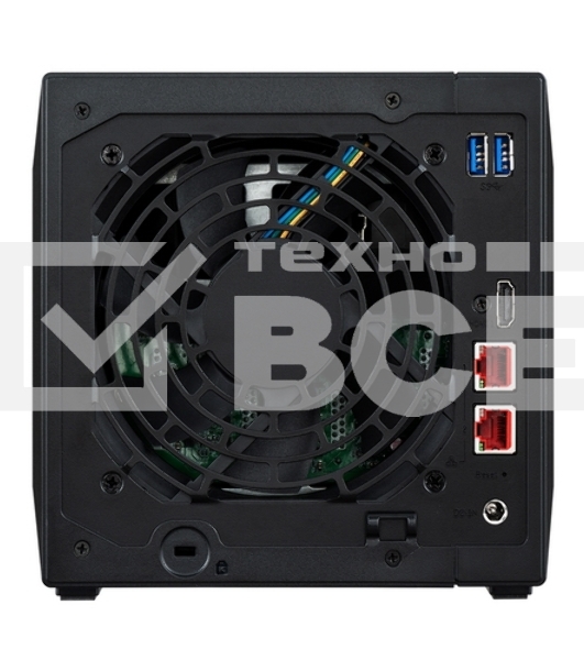 Сетевое хранилище ASUSTOR AS5304T 4-Bay NAS/Media player/Intel Celeron J4105 1.5GHz, up to 2.5 GHz(Quad-Core), 4GB SO-DIMM DDR4, noHDD(HDD,SSD),/2x2,5GbE(LAN)/3xUSB3.2,HDMI/4ip camera license ; 90IX0181-BW3S10