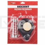 Подставка под паяльник Rexant, чугун, ниша круглая, губка, фото5
