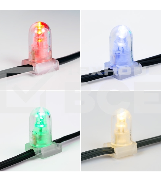 Гирлянда Neon-night LED ClipLight 12V 150 мм, цвет диодов Мульти