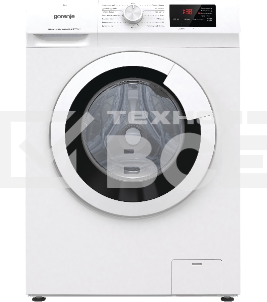 Стиральная машина Gorenje WHE72SFS белый загр. фронтальная макс.: 7 кг 1200об/мин класс: А