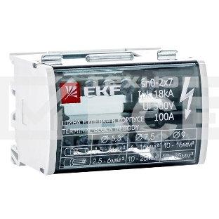 Шина нулевая в корпусе EKF sn0-2x7 (2х7) EKF PROxima
