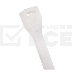 Хомут кабельный 2.5х150 нейл. бел. (уп.100шт) Rexant 07-0150, фото 1