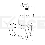 Вытяжка каминная LEX MIKA GS 600 IVORY воздухоочиститель, фото 1