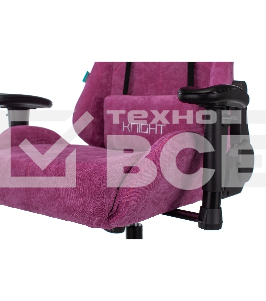 Кресло игровое Бюрократ VIKING KNIGHT LT15 FABRIC малиновый крестовина металл/пластик