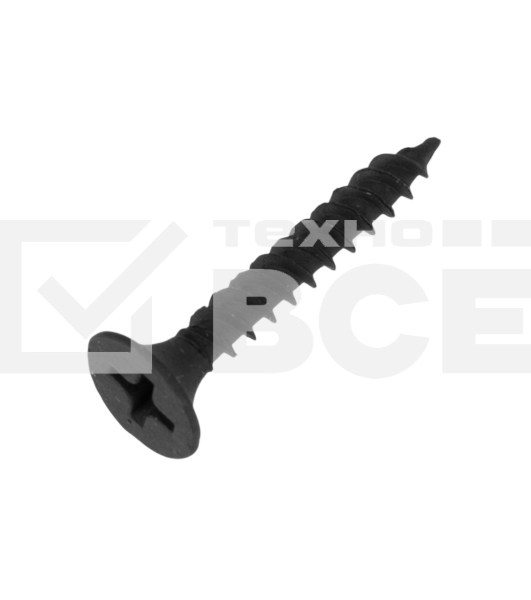 Саморез гипсокартон-металл KRANZ 3.5х25, пакет (20шт.)