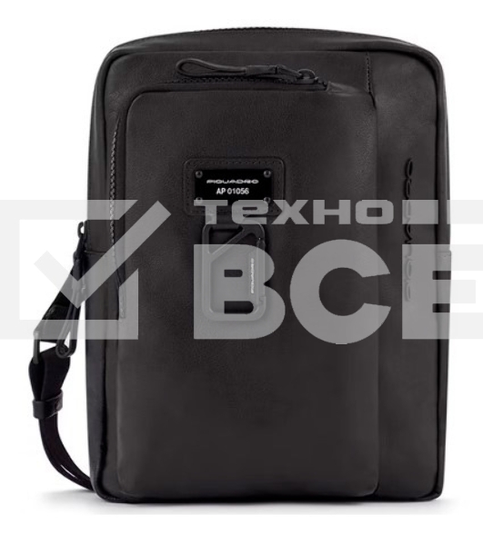 Сумка мужская Piquadro Harper CA1816AP/N, черный, натур.кожа