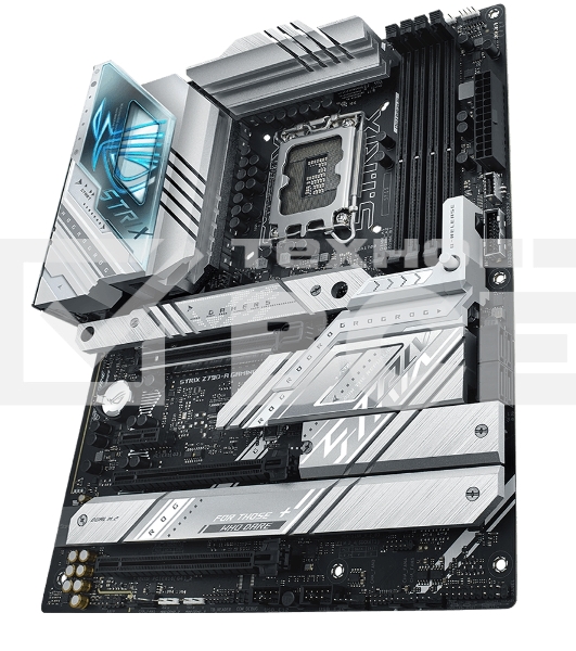 Материнская плата ASUS ROG STRIX Z790-A GAMING WIFI D4, LGA 1700, Intel Z790, 4xDDR4, 4xSATA, 4xM.2, 1xPCI-E 5.0 x16, 2xPCI-E 4.0 x4, 1xHDMI, 1xDP, 1x 2.5Gb LAN, 2xUSB-A 3.2 Gen 2, 4xUSB-A 3.2 Gen 1, 5x3.5 мм, 7.1, Standard-ATX