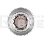 Головка торцевая, 13 мм, 12-гранная, CrV, под квадрат 1/2', хромированная Stels, фото 1