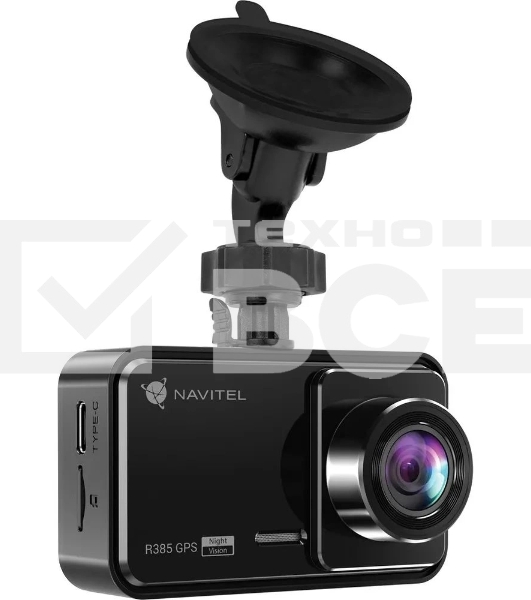 Видеорегистратор Navitel R385 GPS черный 1440x2560 1440p 140гр. GPS CV7327
