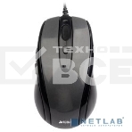 Мышь проводная A4Tech N-708X серый глянец/черный, 1600 dpi, USB, кнопки - 6, фото9