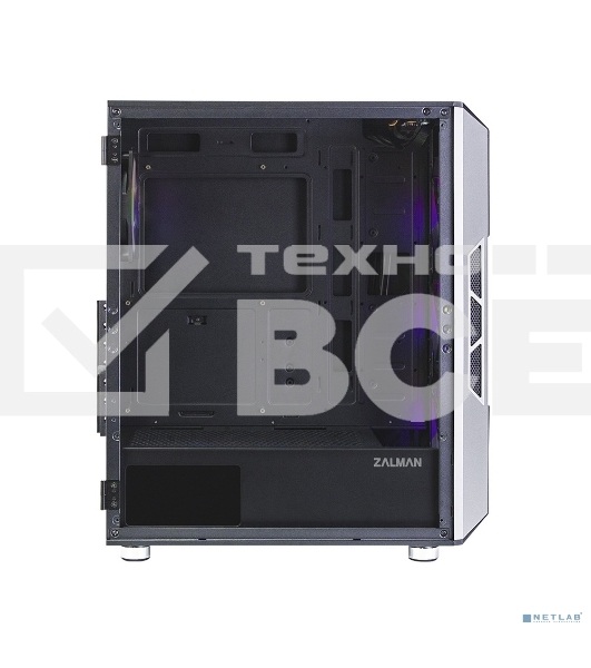 Компьютерный корпус ZALMAN I3 NEO, ATX, BLACK, FRONT MESH, WINDOW, 2x3.5
