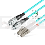 Шнур оптический NTSS PREMIUM dpc LC/UPC-LC/UPC 50/125 (OM3) 3.0мм 5м LSZH, фото 1