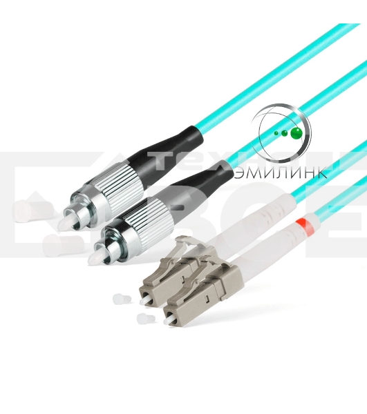 Шнур оптический NTSS PREMIUM dpc LC/UPC-LC/UPC 50/125 (OM3) 3.0мм 5м LSZH