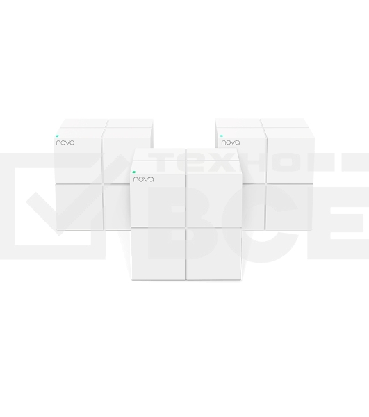 Tenda AC1200 Домашняя Mesh WiFi система из 3х роутеров с Гигабитными портами
