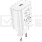 Сетевое зар./устр. Hoco N22 25W (PD+QC+AFC) USB Type-C универсальное белый, фото2