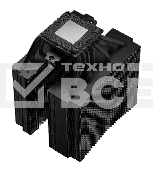 Кулер для процессора DEEPCOOL ASSASSIN IV VC VISION черный, 120 мм, алюминий/медь, 1800 об/мин, 29.3 дБ, 4 pin, 300 Вт, 172 мм