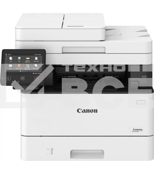 МФУ лазерный Canon i-Sensys MF453dw (5161C007), A4, ч/б, печ. 38 стр/мин., скан. до 38 стр/мин (ч/б) 13 стр/мин (цвет), 1200 x 1200 dpi (принтер) 600x600dpi (сканер), USB, RJ-45, Wi-Fi, Air Print, Mopria
