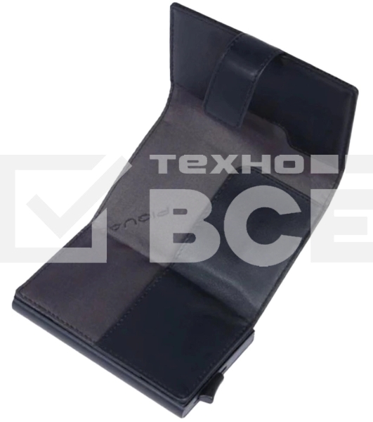 Чехол для кредитных карт Piquadro S137 PP5649S137R/N черный металл