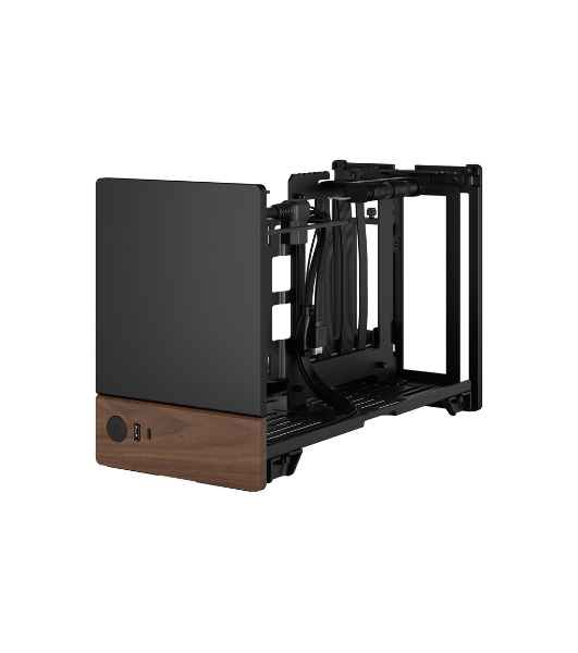 Компьютерный корпус без блока питания Fractal Design Terra, Mini-Tower, no fans, 1xUSB-A 3.0 + 1xUSB 3.2 Type-C, SFX PSU Support, mITX Graphite