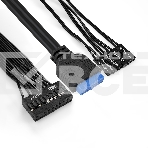 Компьютерный корпус Minitower ExeGate QA-412U-UNS400 (mATX, БП UNS400 с вент. 12см, 2хUSB+2хUSB 3.0, аудио, черный), фото6