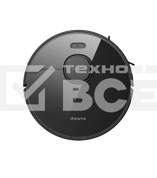 Робот-пылесос Dreame RLD33GA Vacuum and Mop D9 Max черный, 46 Вт, 5200 мА·ч Li-Ion, уборка сухая/влажная, пылесборник контейнер 0.5