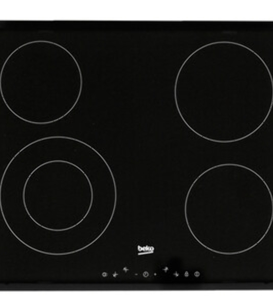 Встраиваемая электрическая варочная панель Beko HIC 64402 T, черный