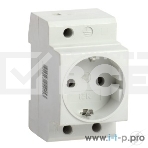 Розетка силовая РАр10-3-ОП с заземл. на DIN-рейку ИЭК MRD10-16, фото5