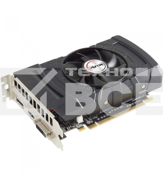 Видеокарта AFOX RX 550 4GB GDDR5 1 28Bit, ATX Single Fan  AFRX550-4096D5H3