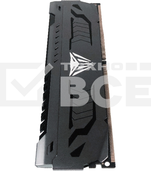 Оперативная память Patriot Viper Steel, DDR4, 8GB, 3000MHz, CL16, DIMM, с радиатором, черный