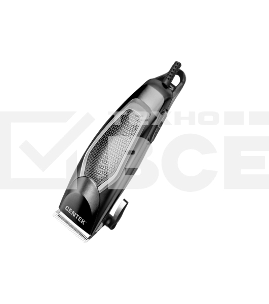 Машинка для стрижки волос Centek CT-2127 черный/серебро
