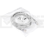 Патч-корд ExeGate EX286384RUS UTP-RJ45-RJ45-5e-3M-LSZH-GY, UTP, cat.5e, LSZH, 3м, серый, фото3