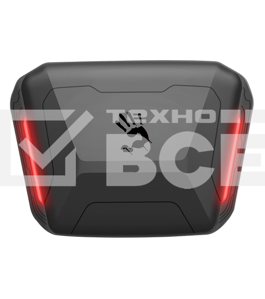 Наушники с микрофоном A4Tech Bloody M70 черный/красный вкладыши BT в ушной раковине (M70 BLACK+ RED)