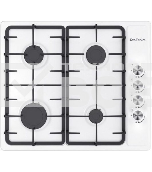 Газовая варочная панель Darina 1T1 BGM341 11 W, белая