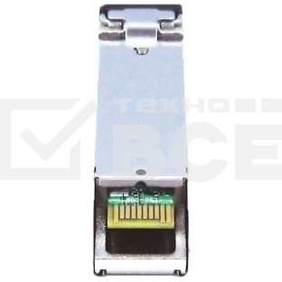 Оптический SFP Модуль OSNOVO  GE, одно волокно SM, до 1,25 Гбит/c, LC, до 20км, Tx:1550/Rx:1310, DDM
