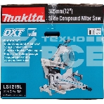 Пила торц Makita LS1219L , {1800Вт,3200об\м,дискф305х30мм,рез-107х363мм,26.5кг,кор,наклон-48\48гр,поворот:52\60гр,лаз}, фото6