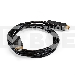 Кабель DisplayPort-HDMI ExeGate EX-CC-DP-HDMI-1.5 (20M/19M, 1,5м, экран), фото2