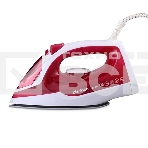 Утюг Blackton Bt SI2110 White-Red. Мощность 1200 Вт, Резервуар для воды 200 мл, Постоянная подача пара 18 г/мин, Антипригарная подошва, Индикация готовности к работе, Защита от перегрева, Шарнирное вращение шнура на 360', Длина сетевого шнура 1.6 м