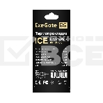 Термопрокладка ExeGate Ice EPG-16WMK (50x90x0.5 mm, 16 Вт/ (м•К), теплопроводящая клейкая двухсторонняя), фото 1