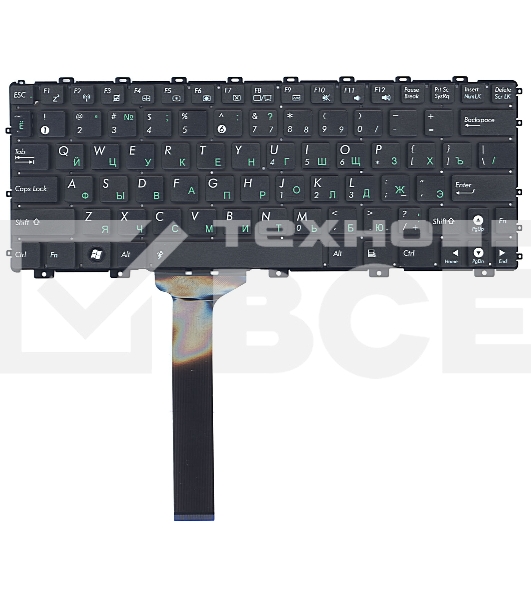 Клавиатура для ноутбука Asus Eee PC 1015 X101 черная