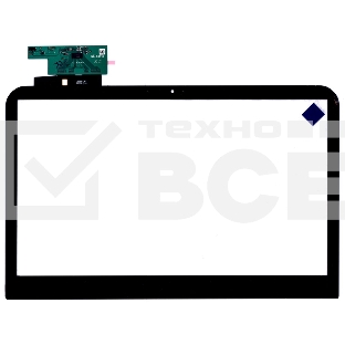 Сенсорное стекло (тачскрин) для Dell 5377R PCB-1 черный