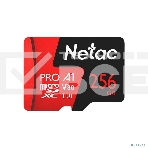 Флеш Карта MicroSD card Netac P500 Extreme Pro 256GB, retail version w/SD adapter, фото10