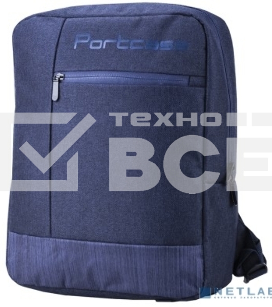 Компьютерный рюкзак PORTCASE (15,6) KBP-132BU, цвет синий