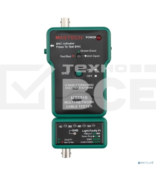 Тестер с генератором сигнала MS6810 MASTECH