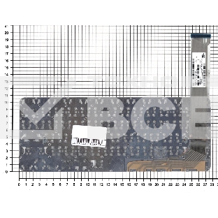 Клавиатура для ноутбука HP Chromebook 14 G3 G4 14-2000 14-ak 14-q белый