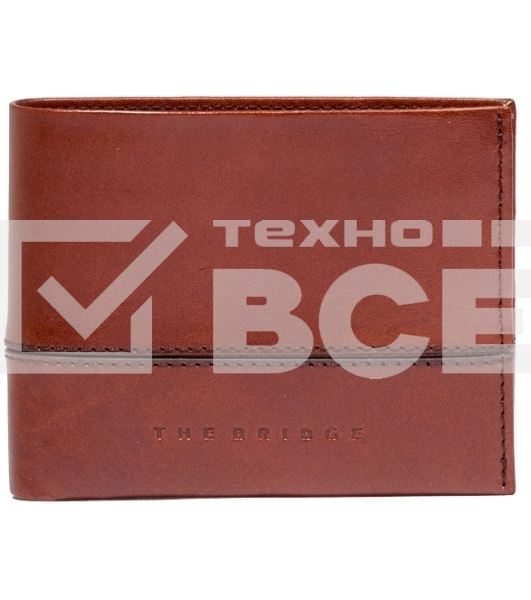 Кошелек мужской The Bridge Damiano 01472301/1A коричневый