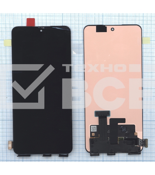 Дисплей для OnePlus 10T в сборе с тачскрином черный orig lcd