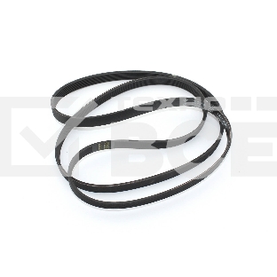 Ремень 1221 H7 для стиральной машины Indesit, Ariston, Hotpoint, Margarita черный 1163мм