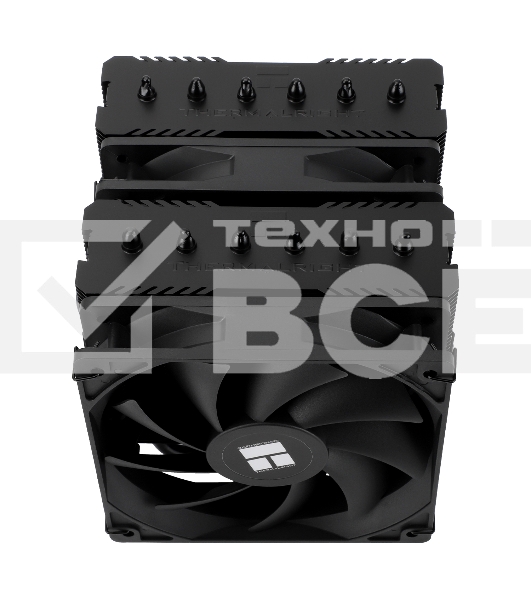 Устройство охлаждения(кулер) Thermalright Peerless Assassin 120 SE Soc-AM5/AM4/1200/1700/1851 черный 4-pin 25.6dB Al+Cu 730gr Ret (PA120-SE)
